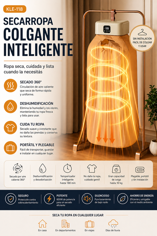 Seca ropa Portatil